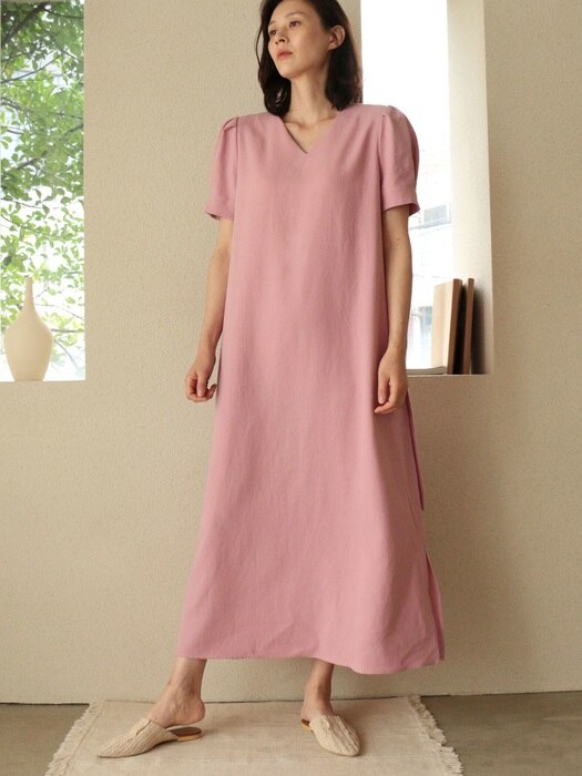 indigo pink maxi dress 