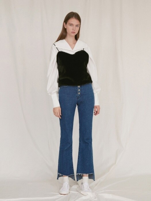 RIBBON POINT PANTS_blue