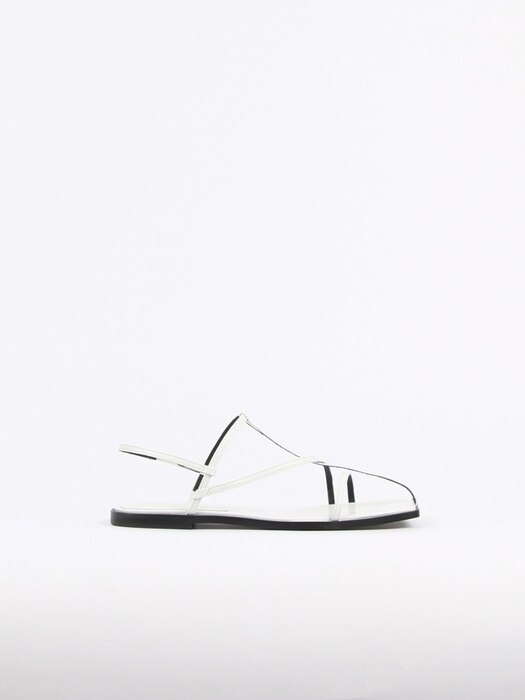 Yves Sandals Leather White