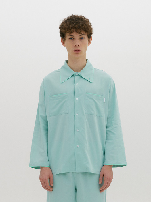 (Men) Essential PJ Shirts Mint