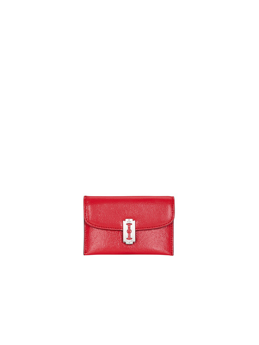 Occam Lune Card Wallet (오캄 룬 카드지갑) Attention Red
