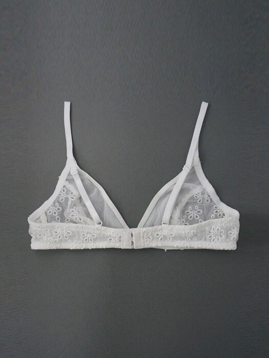 Belt Cup Bralette Blanc (벨트컷 브라렛 블랑)