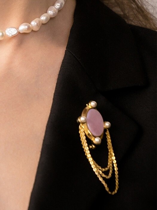 Gorgeous Gemstone Brooch