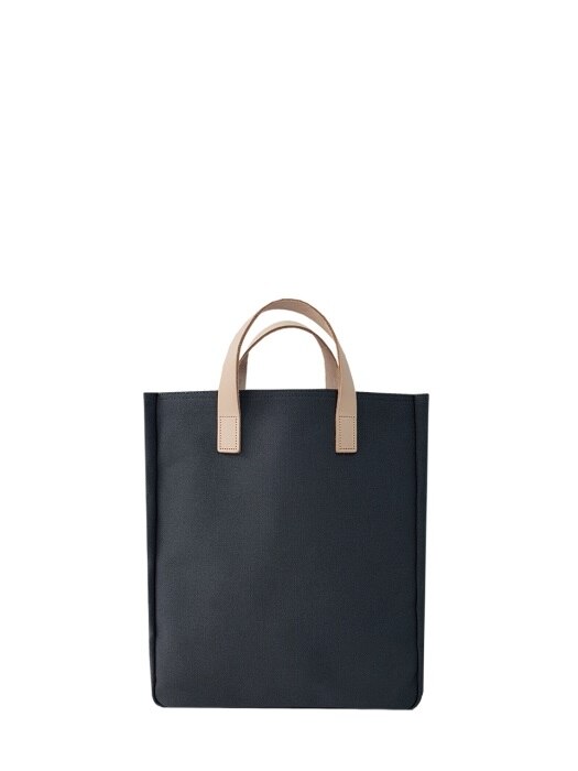 LUCY CANVAS CROSS TOTE CHARCOAL