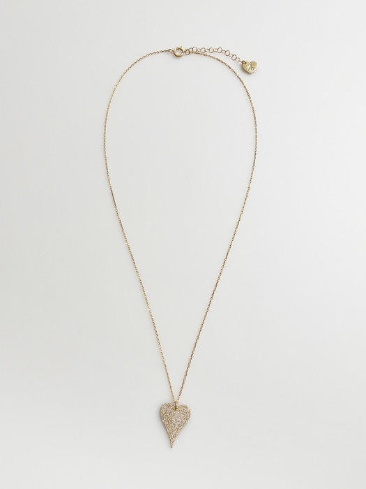 Big Brilliant Love Necklace [2color]