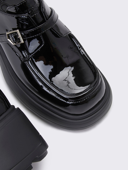 Duggy heel loafer(black)_DG1DS24004BLK