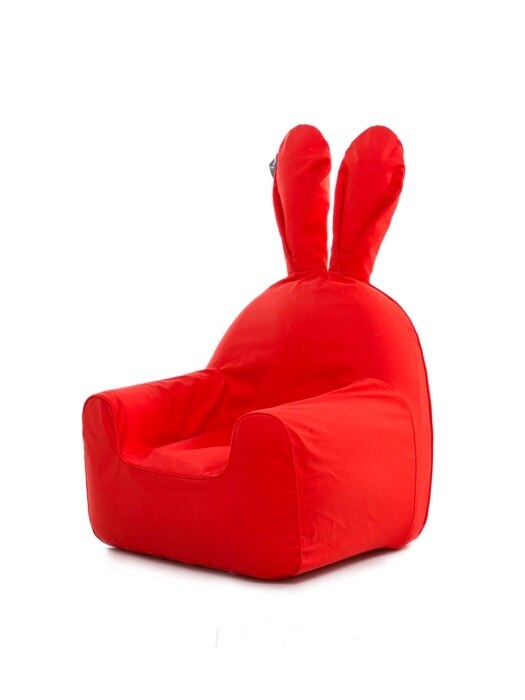rabito chair small cover - solid red (kids)