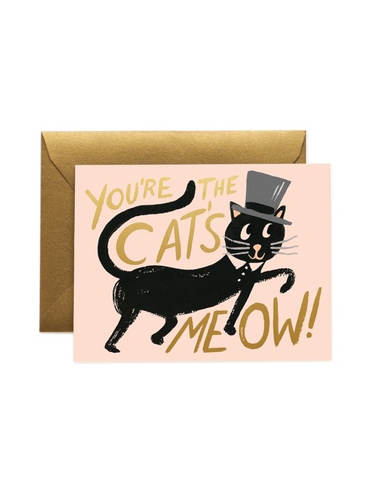 Cat`s Meow Card 응원 카드