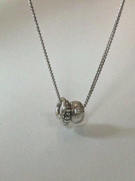 silver925 sway necklace