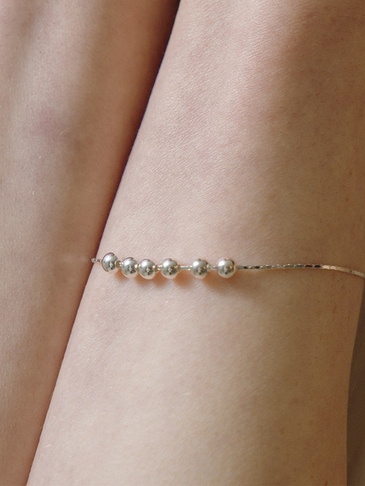 [Silver925] SD025 Mini ball bracelet