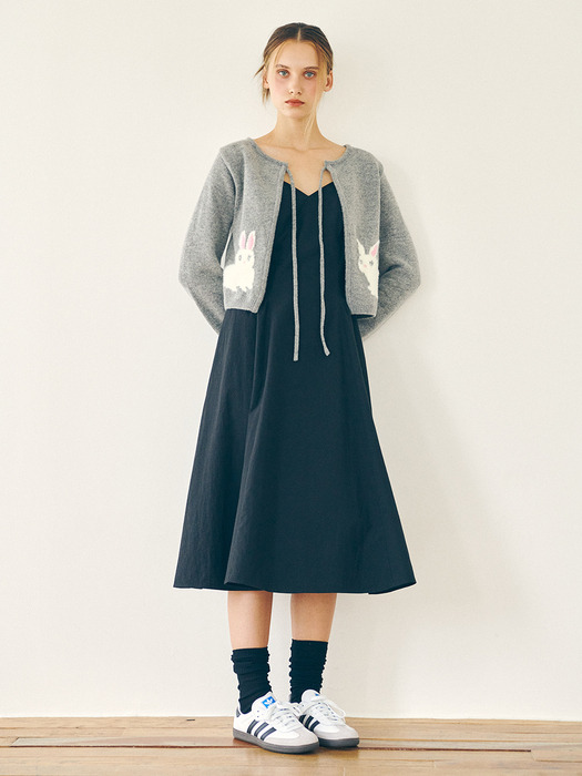 KAREN Shirring Detail Sleeveless Dress(카렌)_02