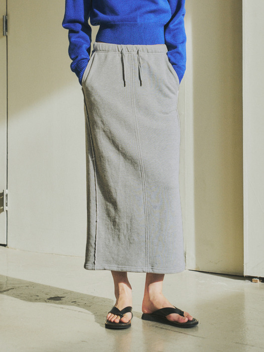 Every Where Sweat Skirt_CTS602(2COLOR))