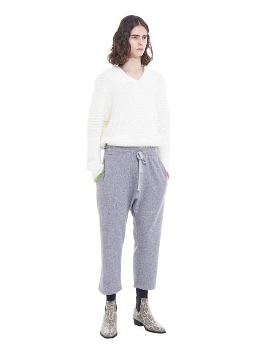 FIELD LOUNGE KNIT PANTS _ GREY