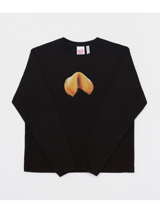 GROCERY LONG SLEEVE T-SHIRT(BLACK) 6. HOPE - fortune cookie