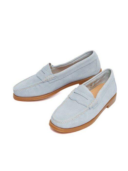 [WOMEN] EASY WEEJUNS PENNY SUEDE 라이트블루  페니로퍼