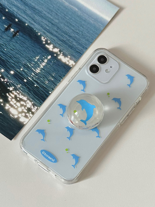 Dolphin case  (Jelly/Jelly hard case)