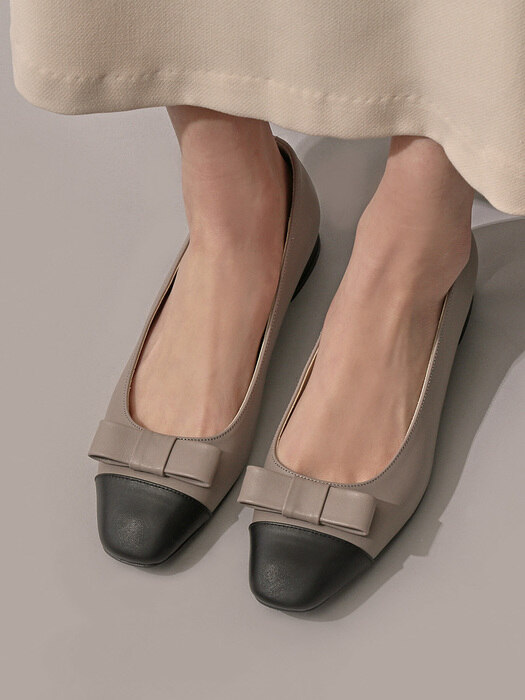 951 Saldana Ribbon Flat Shoes-3color