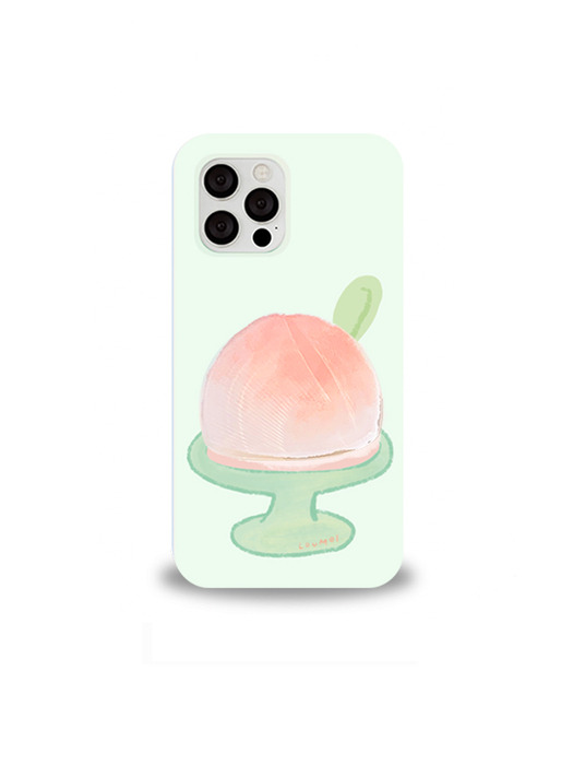 [SET]Drink series : peach bingsu phone case