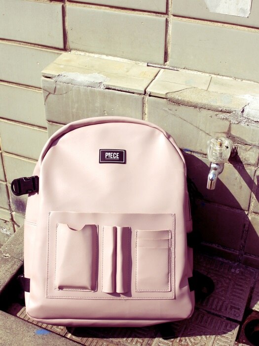 DOCUMENT BACKPACK (PINK BEIGE)