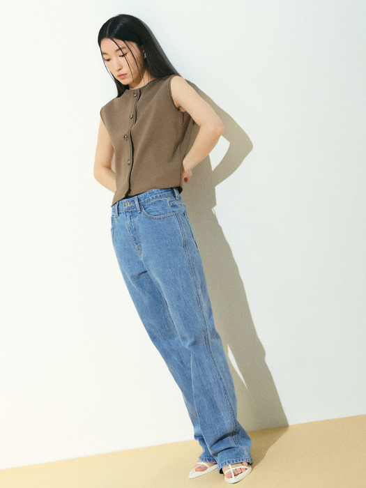 Flared Jeans - 2Colors
