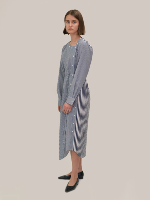 18SS TWO-WAY BUTTON UP DRESS