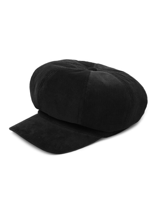 CASTRO BERET / CORDUROY / MONO BLACK