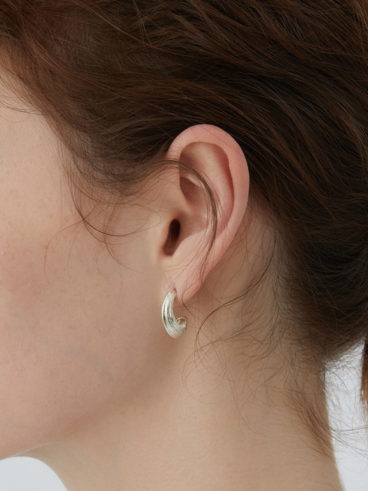 [silver925]Shell earring