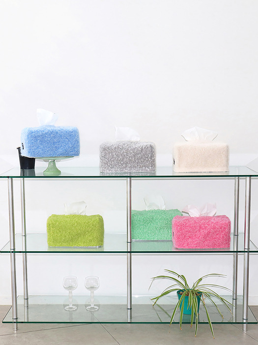 Ickle tissue case (직사각)(6color)