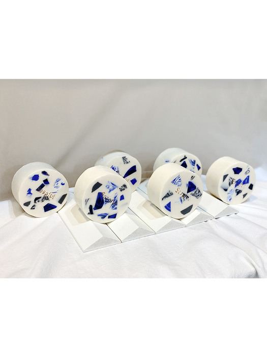 full of TERRAZZO porcelain - 테라조비누 블루 클렌징 150g