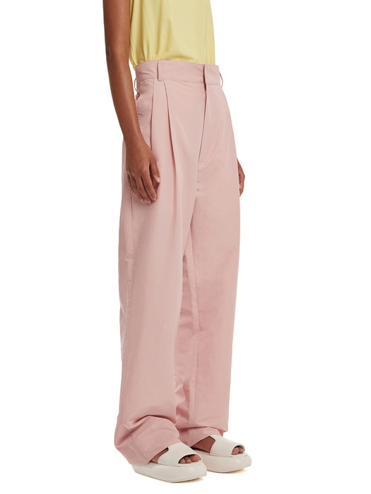 Wide-Leg Trousers_Pink