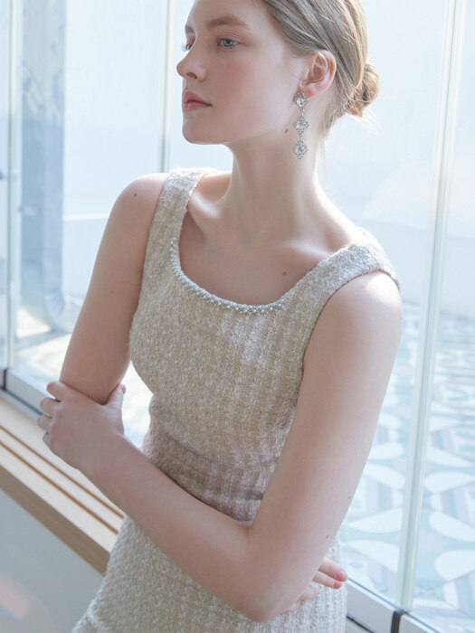 Lea tweed dress(2colors)