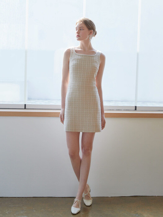 Lea tweed dress(2colors)