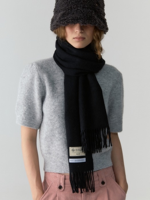 [선물포장] cashmere wool blended muffler (8colors)