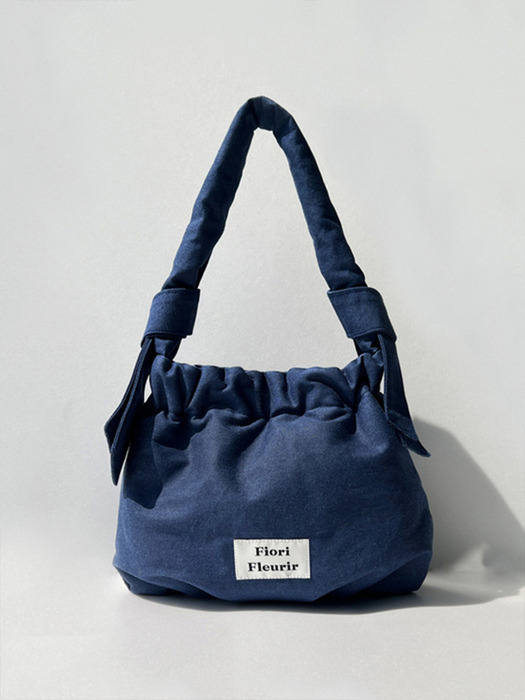 Lottie tote shoulder bag _Demin  Blue