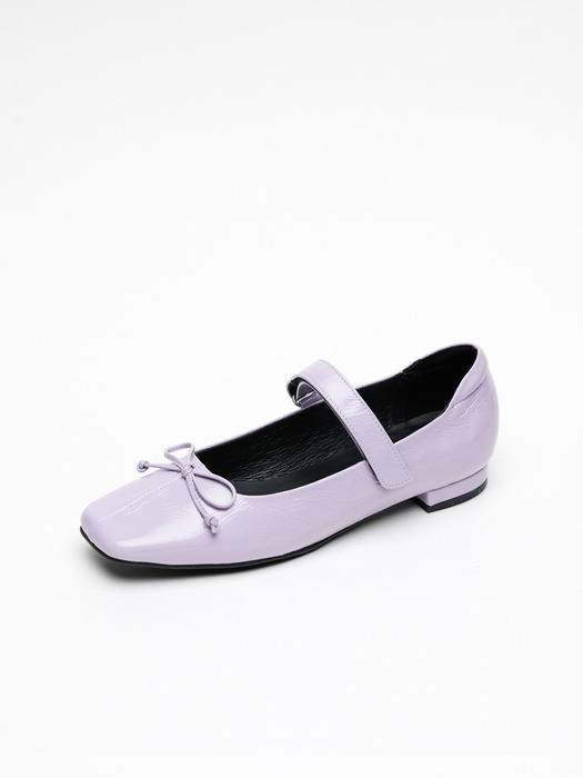 smart mary jane shoes glossy violet