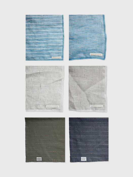 Linen kitchen cloth (6color)