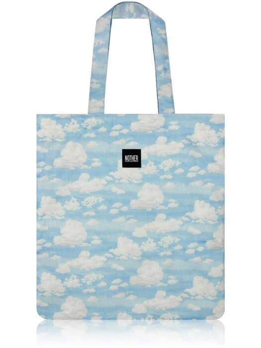 Blue Sky Flat Tote Bag