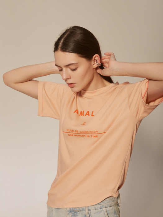 Amalfi graphic tie t-shirt