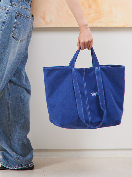 [단독]Reversible Stitch Bag_Denim Blue