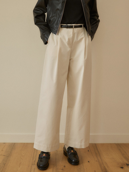 P3170 Riquewihr wide pants_Ivory