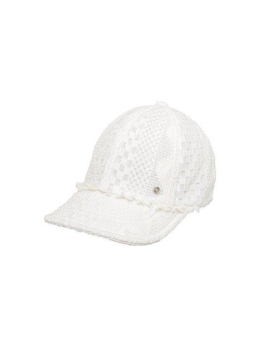 Knitted Lace cap