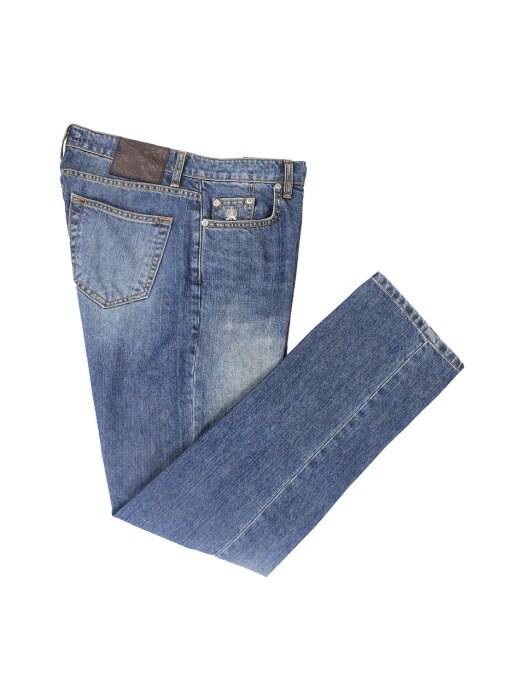 Tailored 5-Pocket No.1 Denim jeans(Mid-Wash)