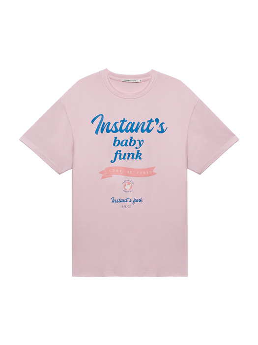 [단독] 패스티시 그래픽 티셔츠 - 핑크
