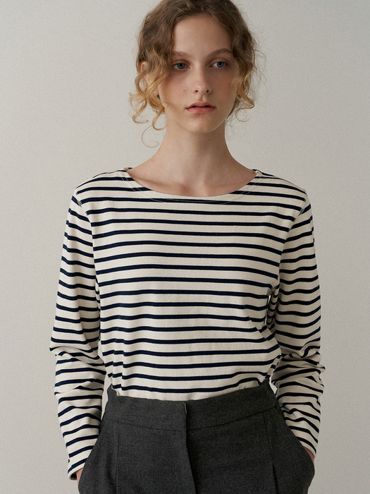 classic stripe t-shirt (2colors)