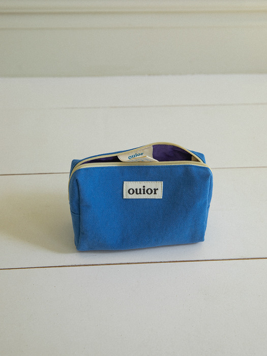 ouior everyday pouch - cobalt blue