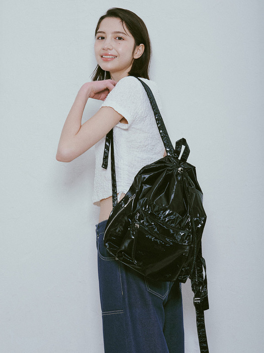 Irina Backpack Small in Black UB3AC020-10