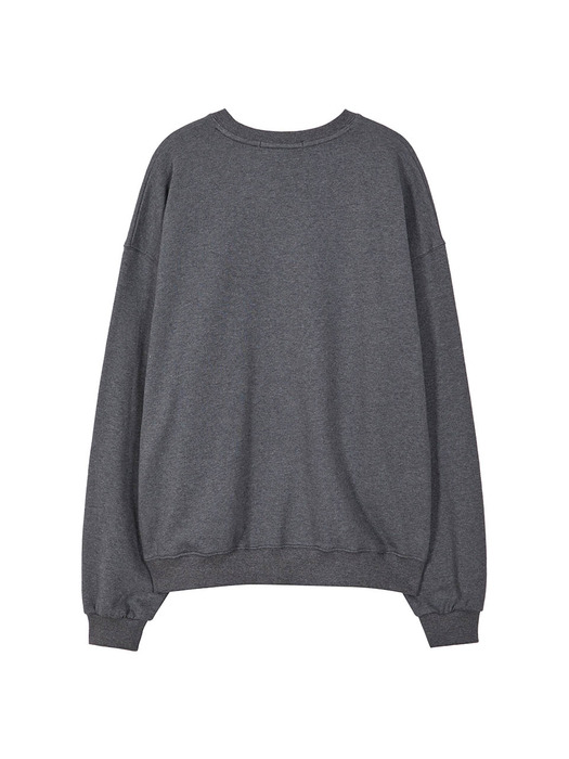 Rose-Chain Graphic Sweatshirt in D/Grey VW3AE105-13