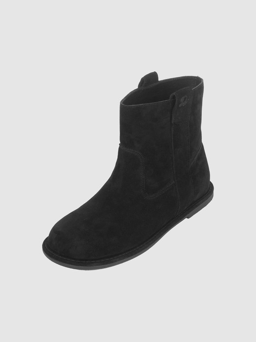 Suede ankle boots (2colors)