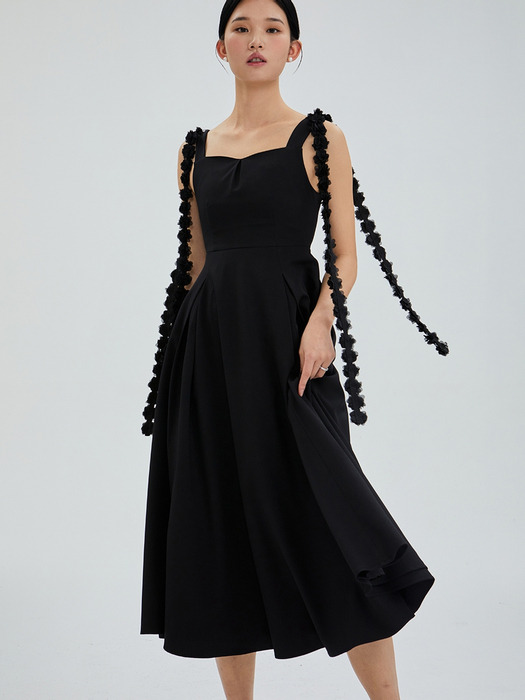 Camellia dress(black)