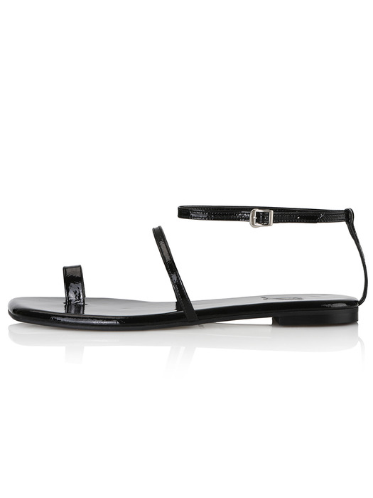 Y.01 Jane candy back T sandals / YY20S-S48 Black